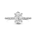 Gorgeous S925 Luxury Engagement Ring for Women Sterling Silver Simulated Diamond Ring Wedding Jewelry Gifts